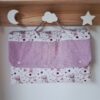 Pochette tapis à langer avec prénom