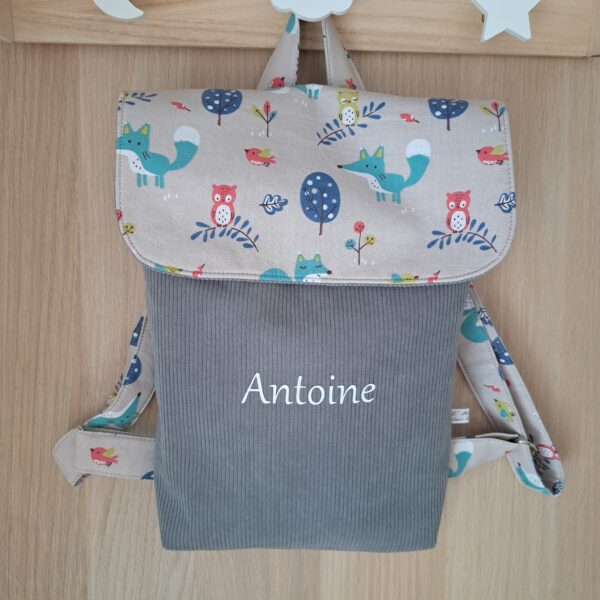 Sac à dos enfant avec prénom