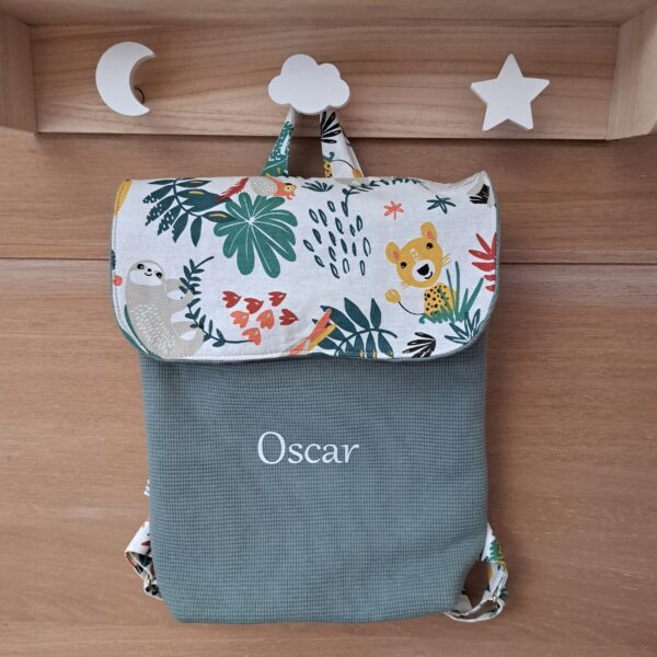Sac à dos enfant avec prénom