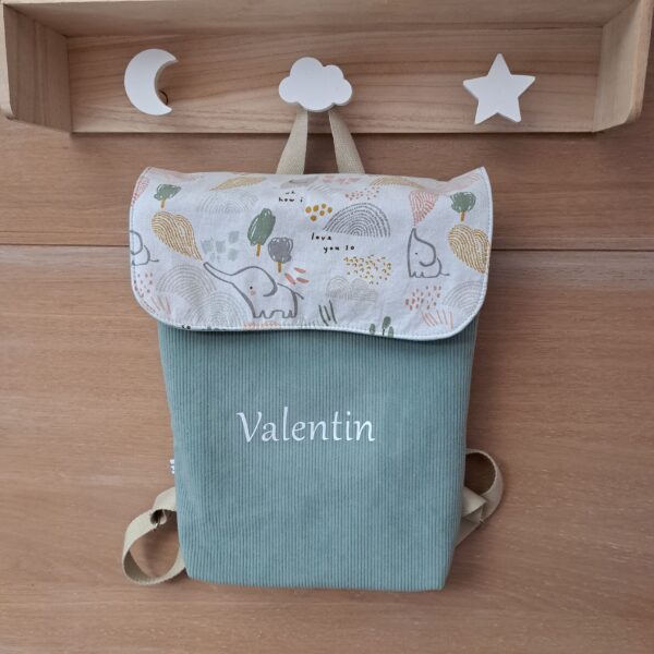 Sac à dos enfant avec prénom