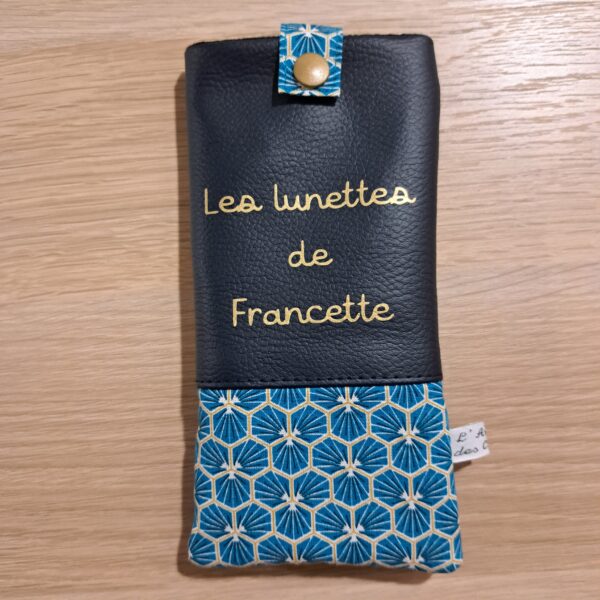 Etui à lunettes personnalisé
