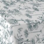 Toile enduite Palmiers verts sur fond écru 0,00 €