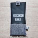 Etui à lunettes avec message