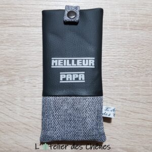 Etui à lunettes avec message