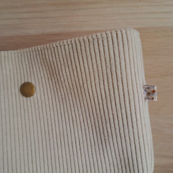 Sac cabas velours