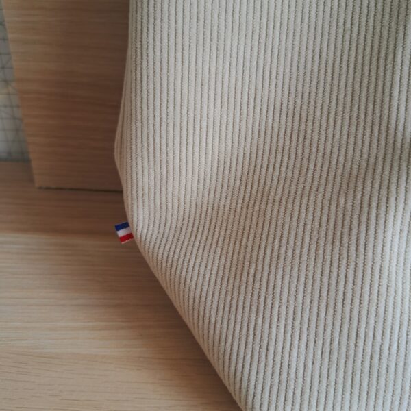 Sac cabas velours