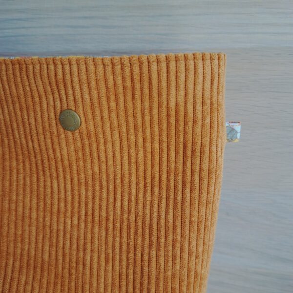 Sac cabas velours