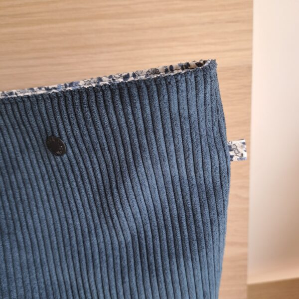Sac cabas velours