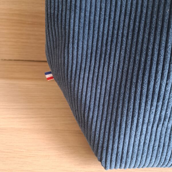 Sac cabas velours