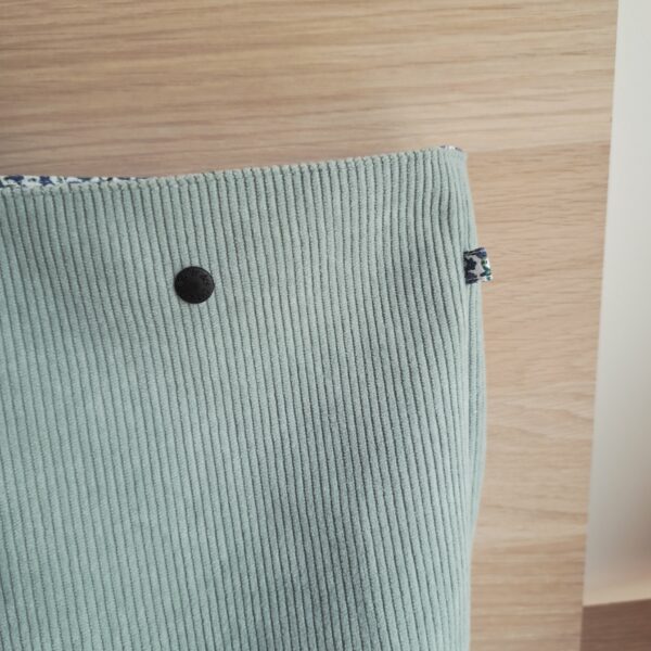 Sac cabas velours
