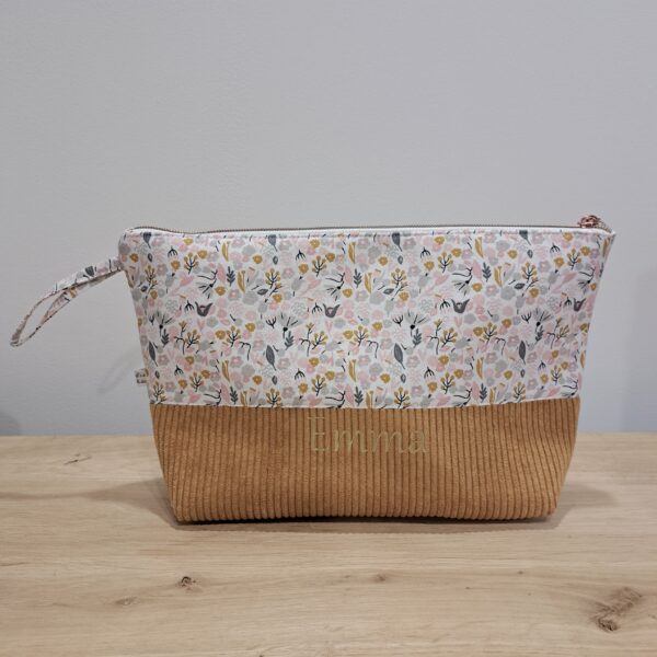 Trousse de toilette avec prénom