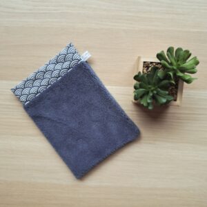 Gant de toilette débarbouillette