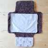 Pochette tapis à langer personnalisé