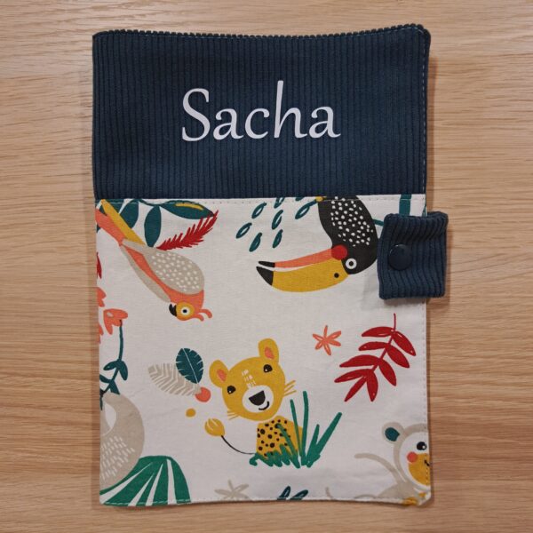 Protège carnet de santé avec prénom