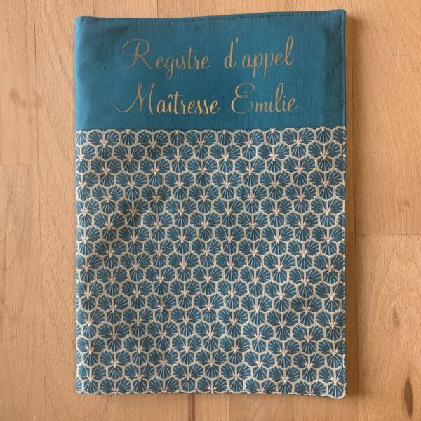 Protège cahier registre d'appel