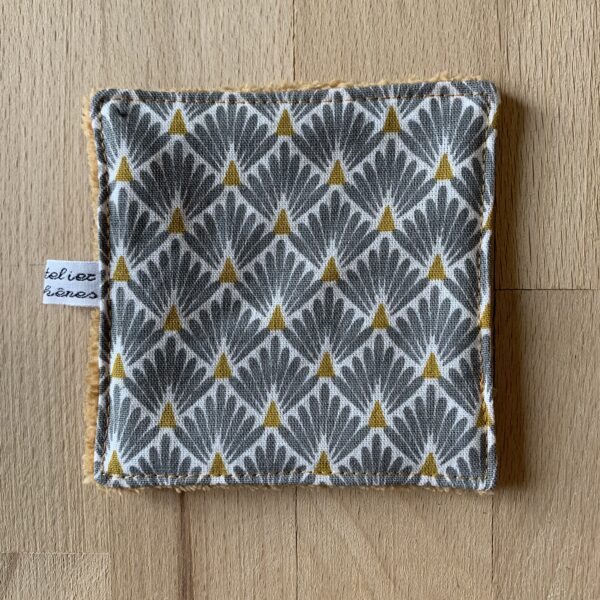 Lingettes en tissu cotons lavables