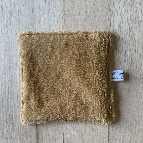 Lingettes en tissu cotons lavables