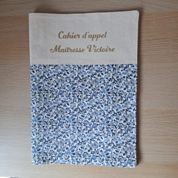 Protège cahier maîtresse