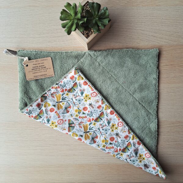 Essuie mains serviette visage