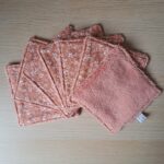 Lingettes cotons lavables