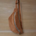 Sac banane velours