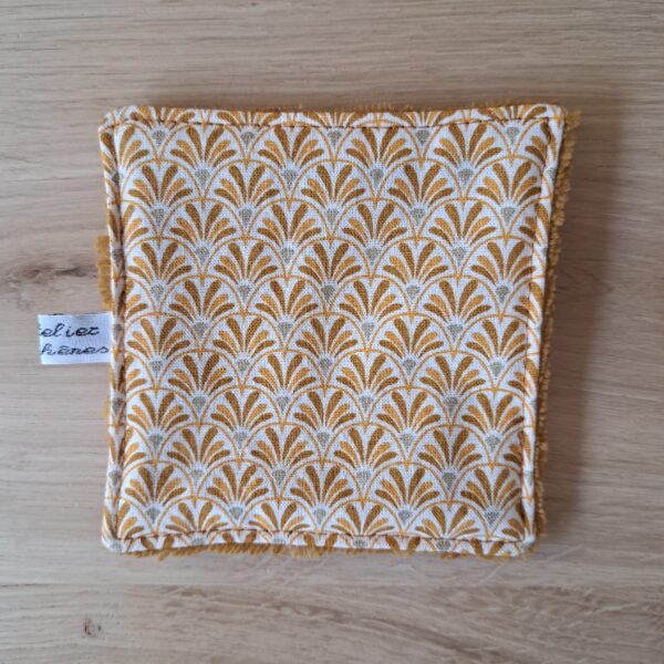 Lingettes lavables avec pochette
