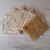 Lingettes lavables avec pochette