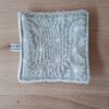 Lingettes lavables avec pochette