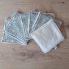 Lingettes lavables avec pochette