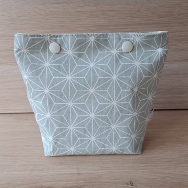 Lingettes lavables avec pochette