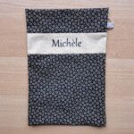 Housse de bouillotte avec prénom