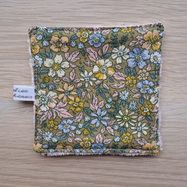 Cotons lingettes lavables