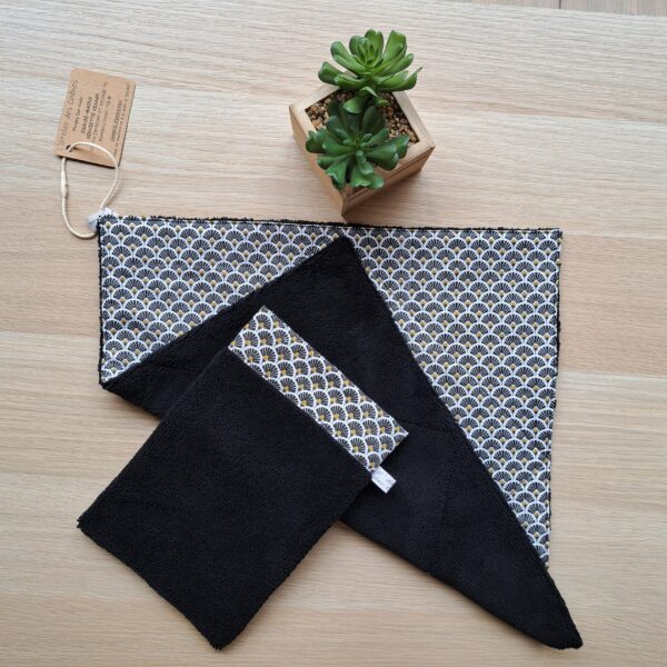 Essuie mains serviette visage