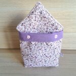 Lingettes cotons lavables avec panier de rangement