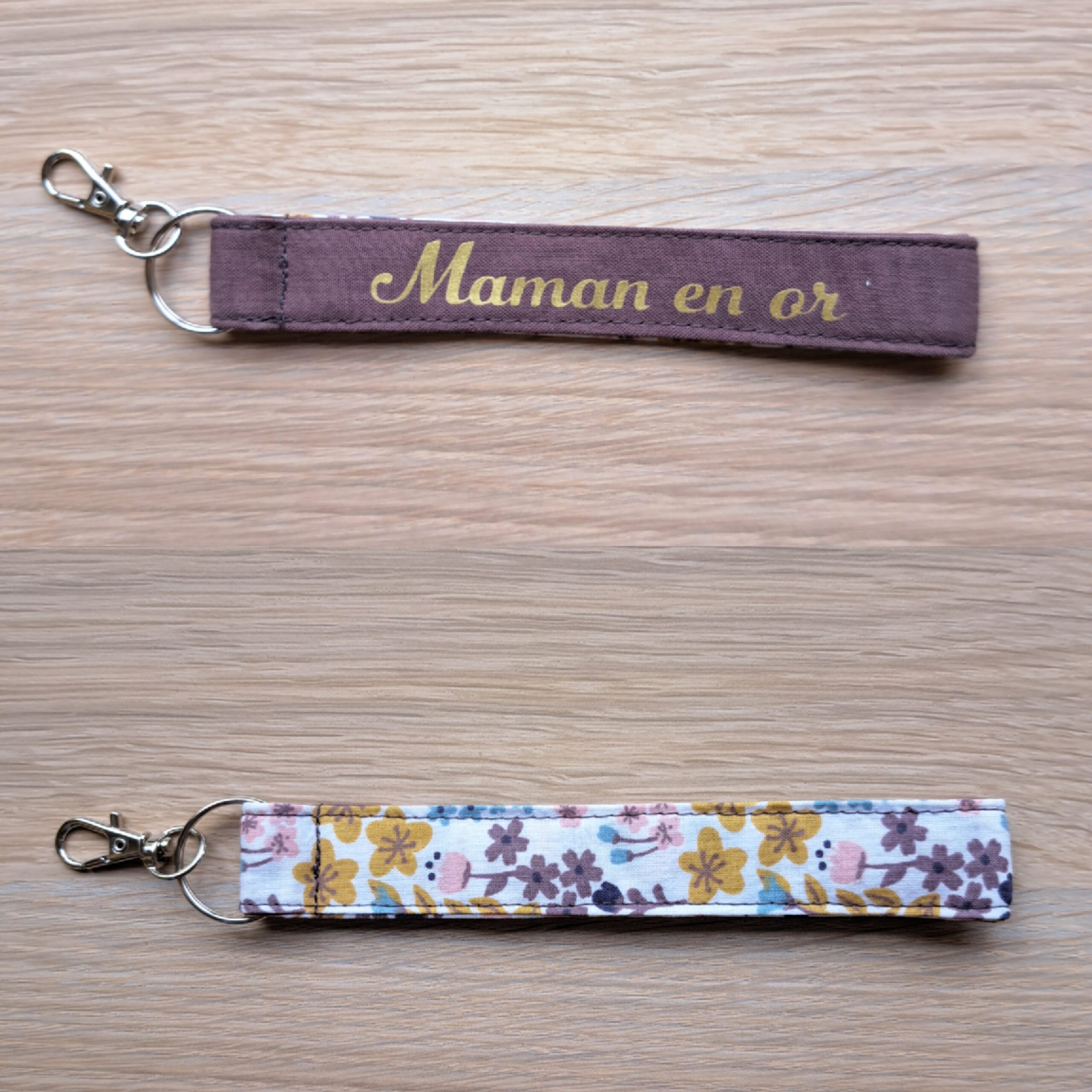 Porte clé dragonne maman