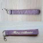 Porte clé dragonne maman