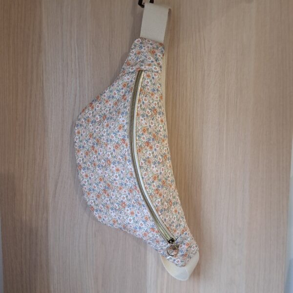 Sac banane fleuri