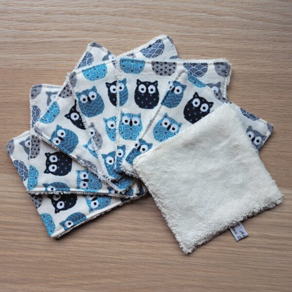 Cotons lingettes lavables