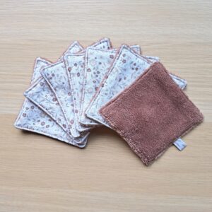 Cotons lingettes lavables