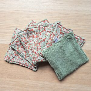 Cotons lingettes lavables