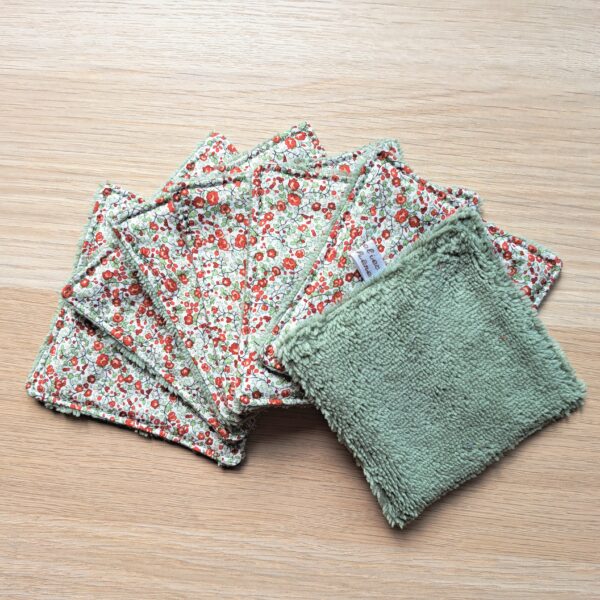 Cotons lingettes lavables