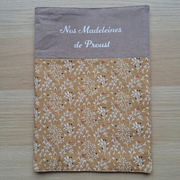 Protège cahier livre recettes