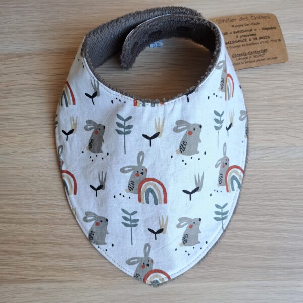 Bavoir bébé bandana