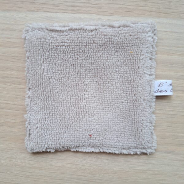 Cotons lingettes lavables