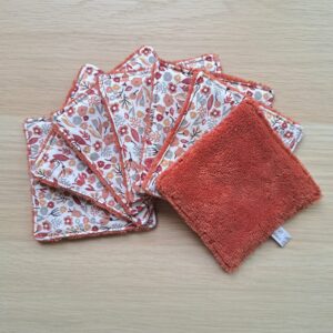 Cotons lingettes lavables