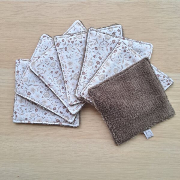 Cotons lingettes lavables