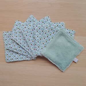 Cotons lingettes lavables