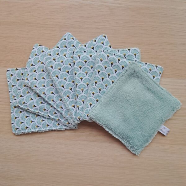 Cotons lingettes lavables