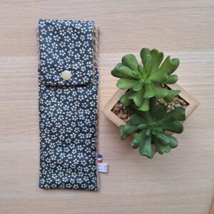 Pochette à brosse à dents et dentifrice